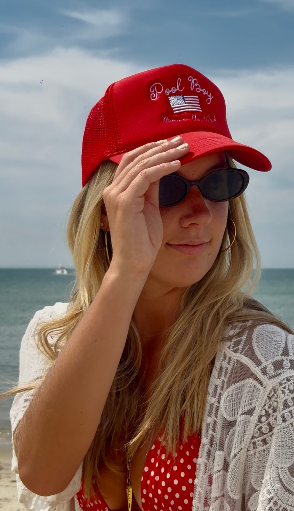 USA TRUCKER HAT
