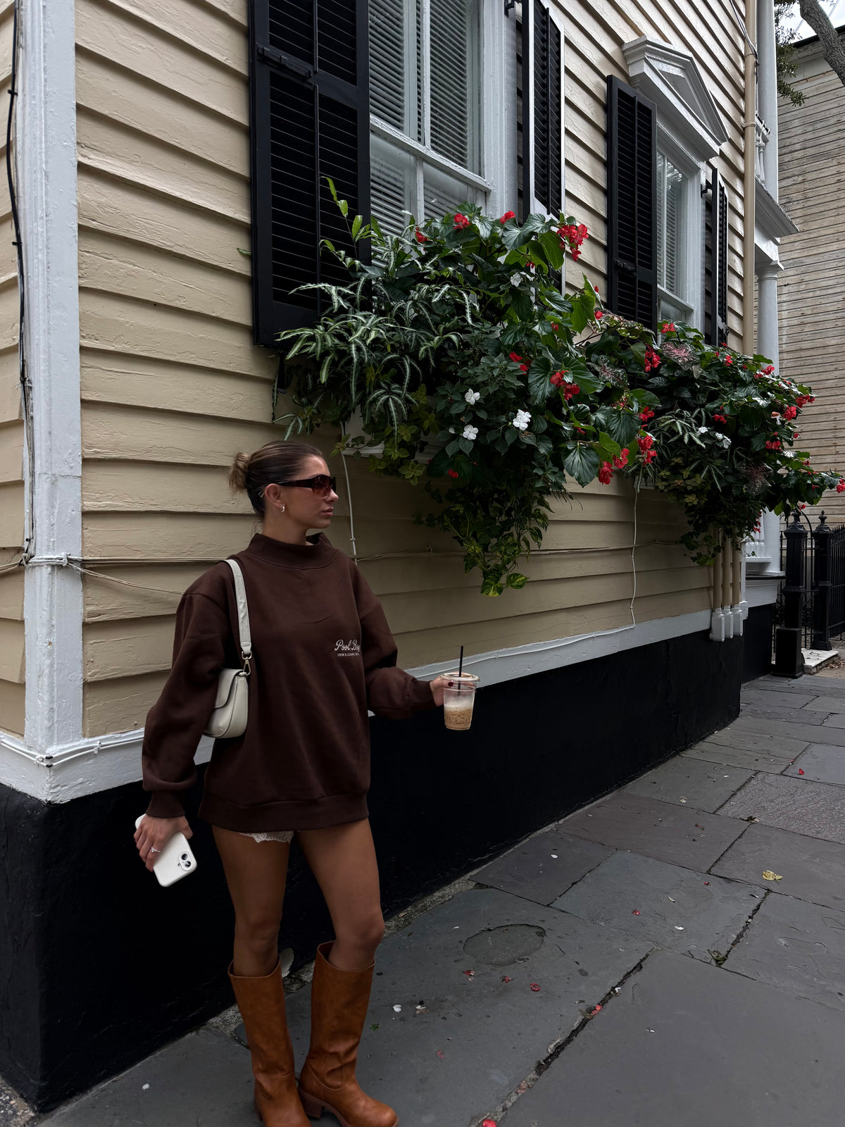 Swim + Leisure Mockneck