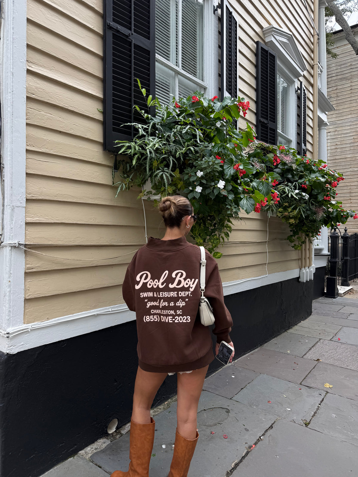 Swim + Leisure Mockneck